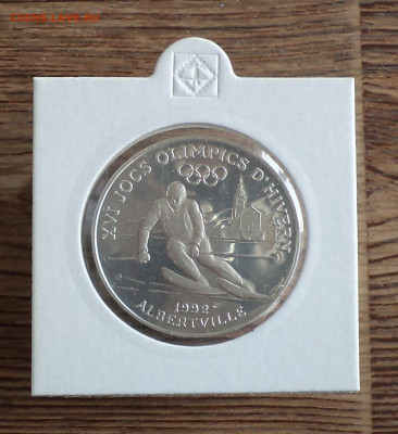 Андорра 10 динеров 1989 г., до 17.07.2023 г. в 22.00 по Моск - Андорра 10 динеров 1989 фото