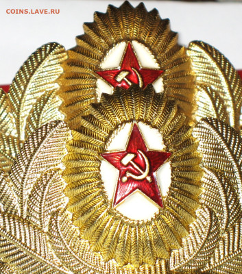 Редкая экспериментальная парадная кокарда СССР. - 4.JPG