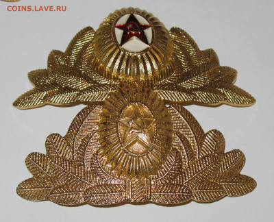 Редкая экспериментальная парадная кокарда СССР. - 9.JPG
