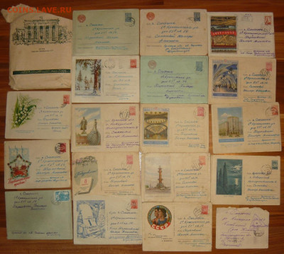 18 писем и конвертов 1956-58гг.До 16.07.  22.00 мск - P1450493.JPG