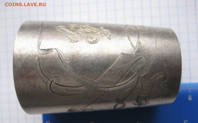 Стопка старинная серебро 84 проба - IMG_7593.JPG