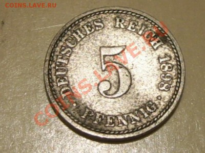 5 PFENNIG 1898 года до 26-12-11 в 21-00 по москве - 4 (11).JPG