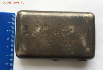 Старинная табакерка серебро 84 проба - IMG_5155.JPG