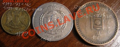 года монет Монголии, Афганистана и др. - IMG_2421