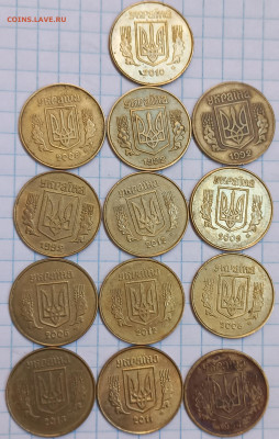 Украина 1-2-5-10-25-50 копеек (58шт)  С рубля до 20.07.23 - 20230716_164438