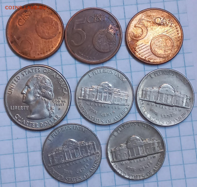С рубля 1 доллар 1989 г Канада +евро и евроценты до 20.04.23 - 20230716_175824