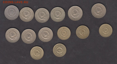 Югославия 1 динар 1965-86 по фиксу - 32а