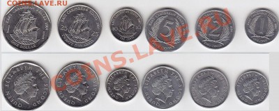 Восточные Карибы Парусники Набор из 6 монет до 27.12.11 22:0 - 1