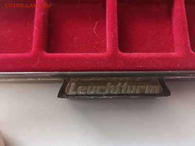 ПЛАНШЕТ Кассета Монетный бокс МВ (5 видов) - Leuchtturm Герм - ЯЯ ППалеты Германия-6