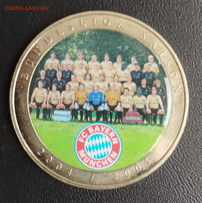 1 доллар 2002г. Либерия ФК Бавария до 21.07 - IMG_20230718_075037