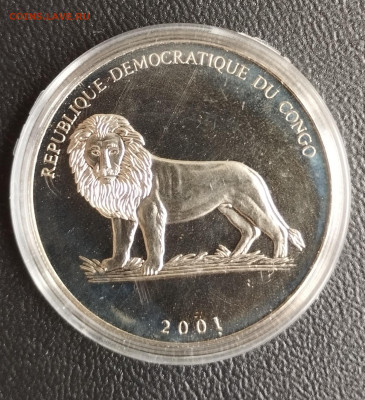 5 франков 2001г. Конго ЧМ по футболу 2006 до 21.07 - IMG_20230718_074834