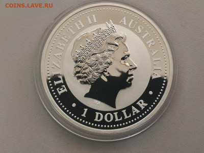 1дол 2000 Австралия -Дракон позол. Лунар1, Ag999, до 25.07 - Я Лунар дракон позол-2