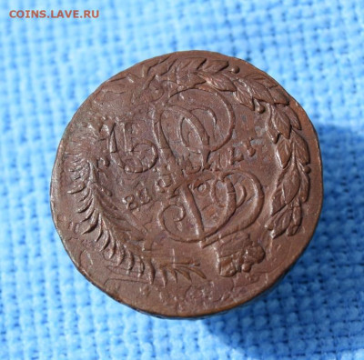 2 копейки 1788г мм перечекан - 1788.1.JPG