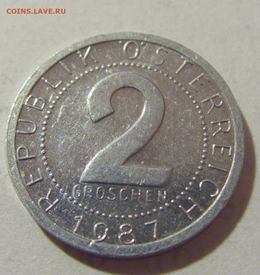 2 гроша 1987 Австрия №1 28.07.23 22:00 М - CIMG4614.JPG