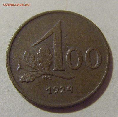 100 крон 1924 Австрия №1 28.07.23 22:00 М - CIMG4642.JPG