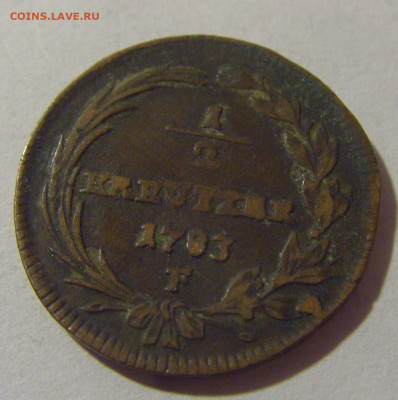 2 крейцера 1783 F Австрия №1 28.07.23 22:00 М - CIMG4654.JPG