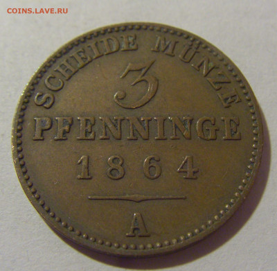 3 пфеннига 1864 А Пруссия №1 28.07.23 22:00 М - CIMG4662.JPG