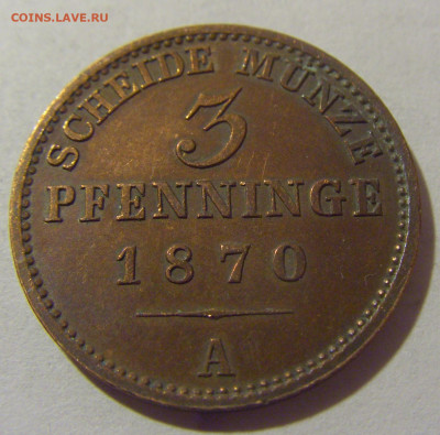 3 пфеннига 1870 А Пруссия №1 28.07.23 22:00 М - CIMG4666.JPG