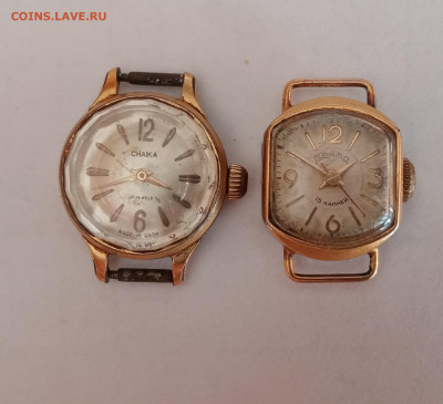 Часы женские позолоченные 2 штуки до 28.07. 23 в 22:00 по мс - IMG_20230722_182557