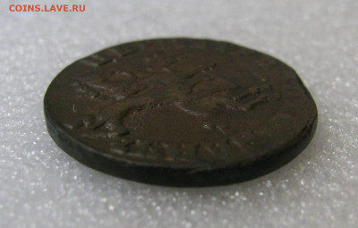 1 копейка 1713 года (без букв, особый всадник), Жираф. R2 - 117