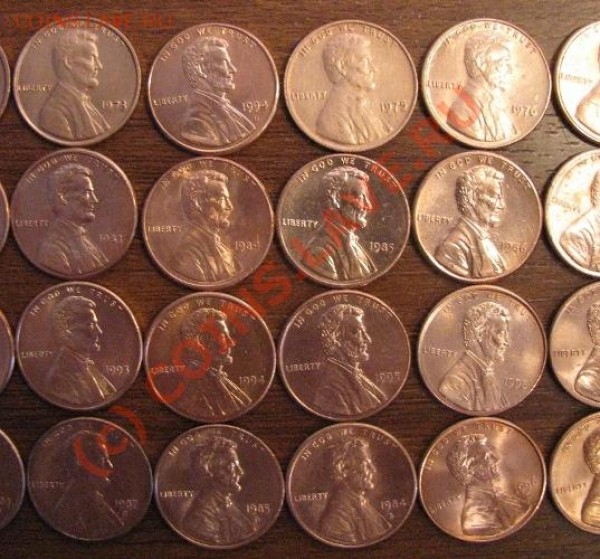 Американские 1 CENT (37 шт., разные) - IMG_2434.JPG