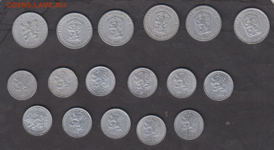ЧССР 10г 1953-89 по фиксу - 37