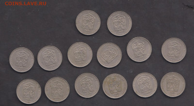 ЧССР 2 кроны 1972-90 по фиксу - 41а