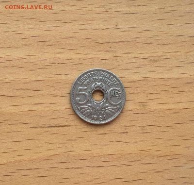 Франция 5 сантимов 1924 - francija_5_santimov_1924