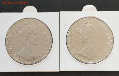 1 крона 1995 Гибралтар 2 шт. Островные игры до 29.07 - IMG_20230726_075623