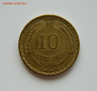 Чили 10 сентесимо 1964 г. (Кондор). до 02.08.23 - DSCN3544.JPG