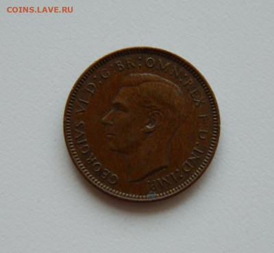 Великобритания 1 фартинг 1940 г. (Фауна)  до 02.08.23 - DSCN3637.JPG
