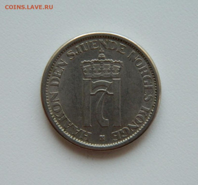 Норвегия 1 крона 1951 г. до 02.08.23 - DSCN3625.JPG