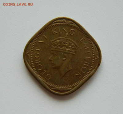 Британская Индия 2 анны 1943 г. до 02.08.23 - DSCN3552.JPG