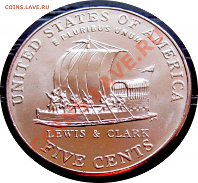 F39 5¢ США Keel 2004D UNC до 30.12 в 22°° - F39 5c Keel 2004d_2