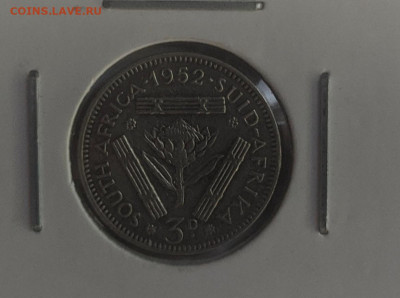 ЮАР 3 пенса 1952 г. до 22.00 по МСК 30.07.2023 - ЮАР_3пенса (1)