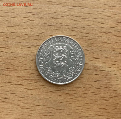 Эстония 1 крона 1933 10-й песенный фестиваль Арфа Серебро - estonija_1_krona_1933_10_j_pesennyj_festival_arfa_serebro_xf_redkaja (3)