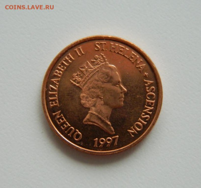 О.св. Елены и Вознесения 1 пенни 1997 г.(Фауна) до 03.08.23 - DSCN3328.JPG