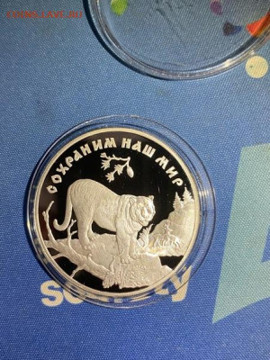 3 руб 1996  Сохраним наш мир Амурский тигр до 03.08 - -EkuYT-b1pA