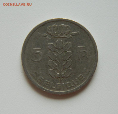 Бельгия 5 франков 1949 г.  до 03.08.23 - DSCN4701.JPG