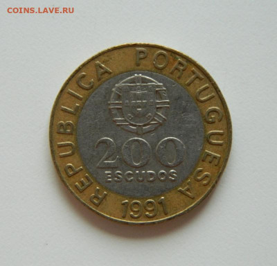 Португалия 200 эскудо 1991 г. (БИМ) до 03.08.23 - DSCN4664.JPG