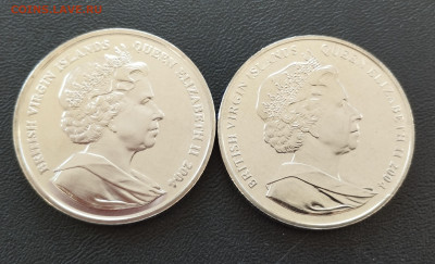 1 доллар 2004г. 2 шт. Брит. Виргинские о-ва ОИ Афины до 1.08 - IMG_20230726_125643