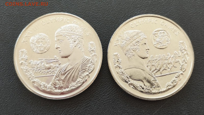 1 доллар 2004г. 2 шт. Брит. Виргинские о-ва ОИ Афины до 1.08 - IMG_20230726_125632