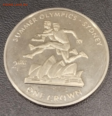 1 крона 2000г. о.Мэн ОИ в Сиднее до 1.08 - IMG_20230727_185124