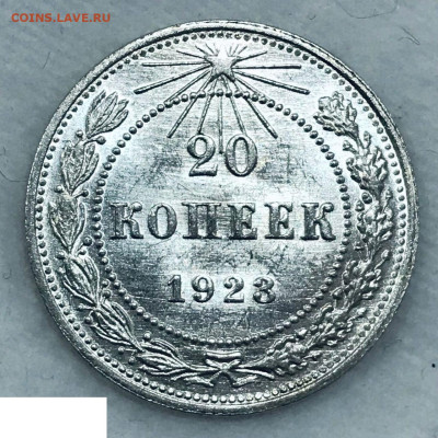 20 копеек 1923 Отличная, до 1.08.2023 22:00 - Без имени-4
