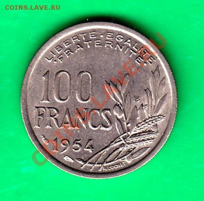 Франция,100 франков до 29.12.11 в 22.00 по МСК - ФР