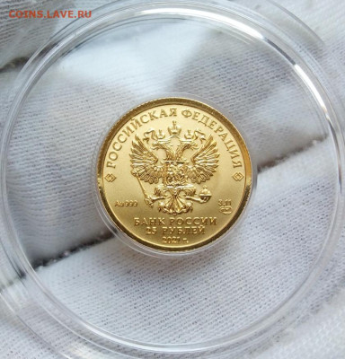 25 Рублей 2021 Победоносец 3,11 гр 999пр UNC до 03.08.23 - IMG_20230705_161558