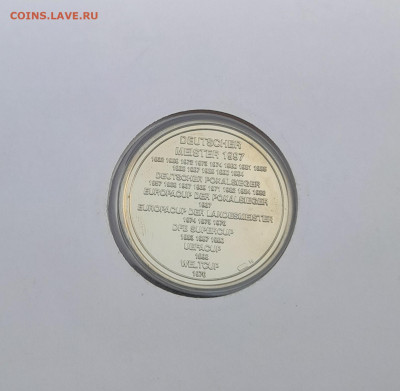 Нумизматический конверт Numisbriefe ФК Бавария - 20230801_192956