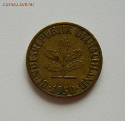 Германия 5 пфеннигов 1950 г. "F" до 08.08.23 - DSCN4681.JPG