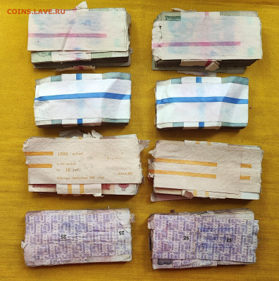 800 банкнот 3р,5р,10р,25р (по 200шт кажд.номинала) (2) - 2