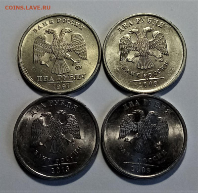 10 коп 1.2.5 руб ( все в родном блеске ) - 20 шт до 9.08 - 2а